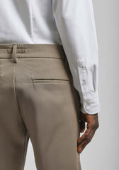 Pantaloni chino in nylon|Colore:Cammello
