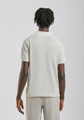 Polo in maglia forata|Colore:Ecrù