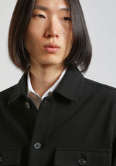 Giacca camicia|Colore:Nero