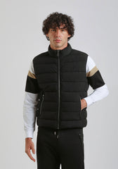 Smanicato imbottito in tessuto tecnico|Colore:Nero