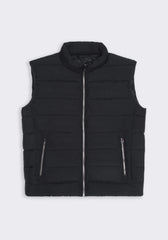 Smanicato imbottito in tessuto tecnico|Colore:Nero