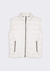 Smanicato imbottito in tessuto tecnico|Colore:Off white