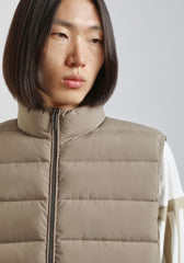 Smanicato imbottito in tessuto tecnico|Colore:Sabbia