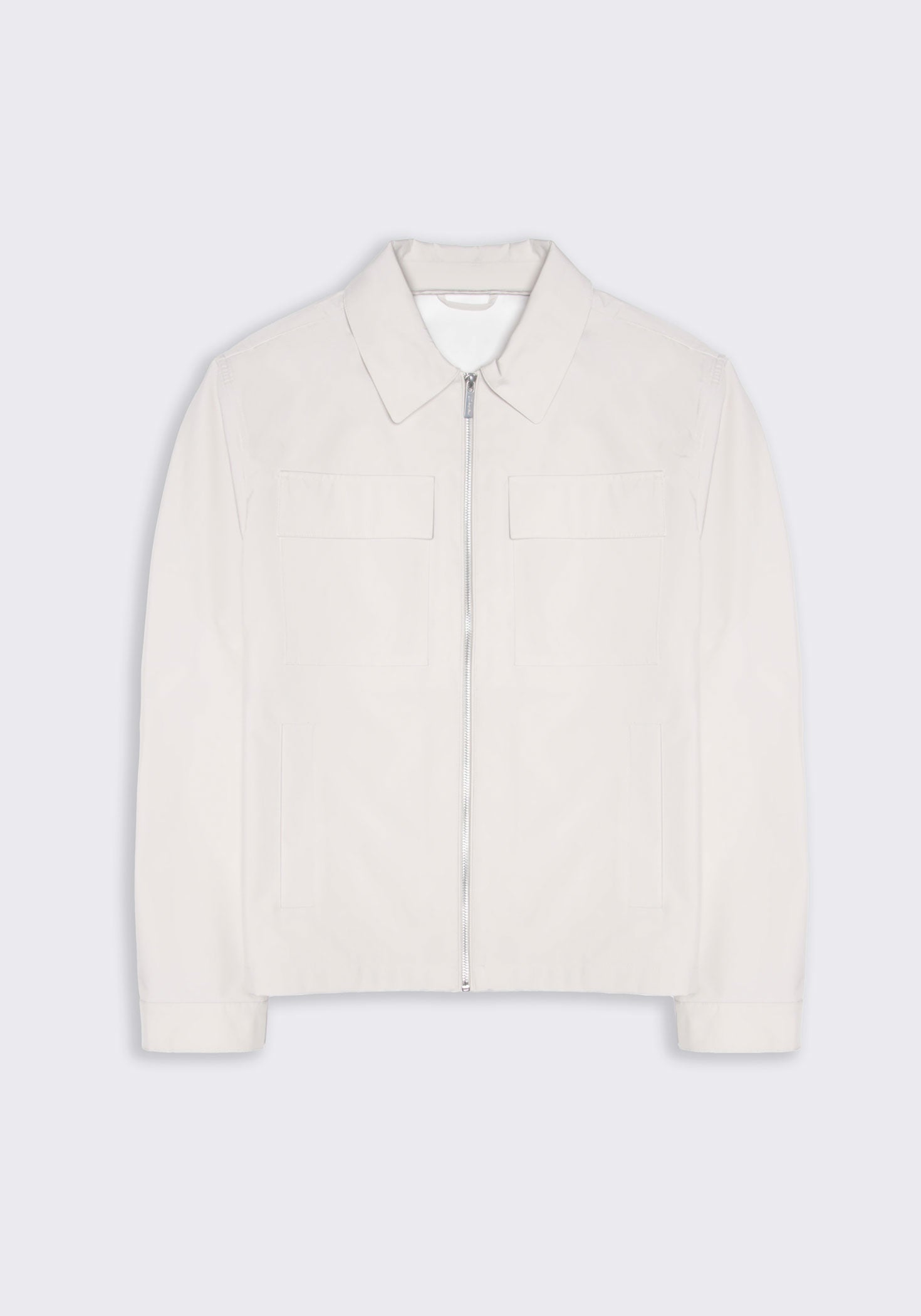 Giacca camicia con tasconi|Colore:Off white