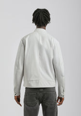 Giubbotto biker in tessuto tecnico|Colore:Off white