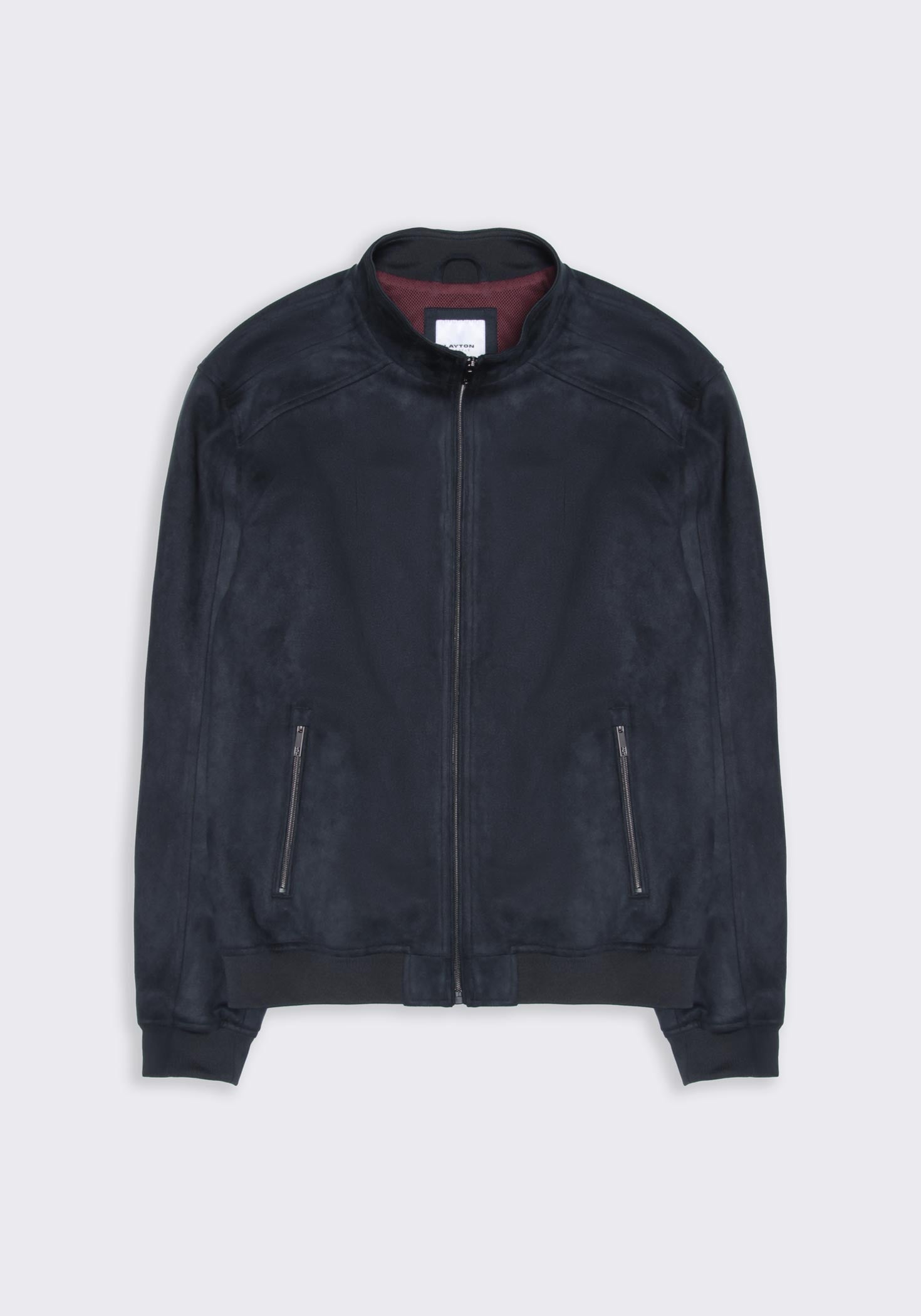 Giubbotto effetto camoscio|Colore:Blue