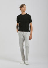 Pantaloni chino in cotone|Colore:Ghiaccio