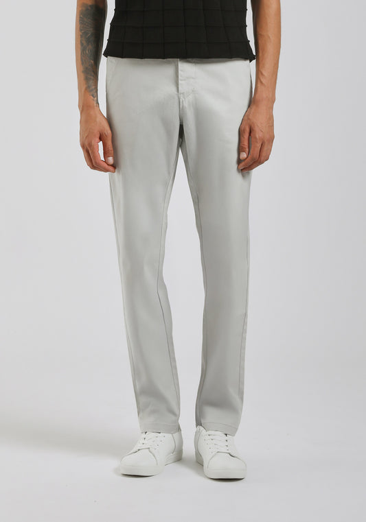 Pantaloni chino in cotone|Colore:Ghiaccio