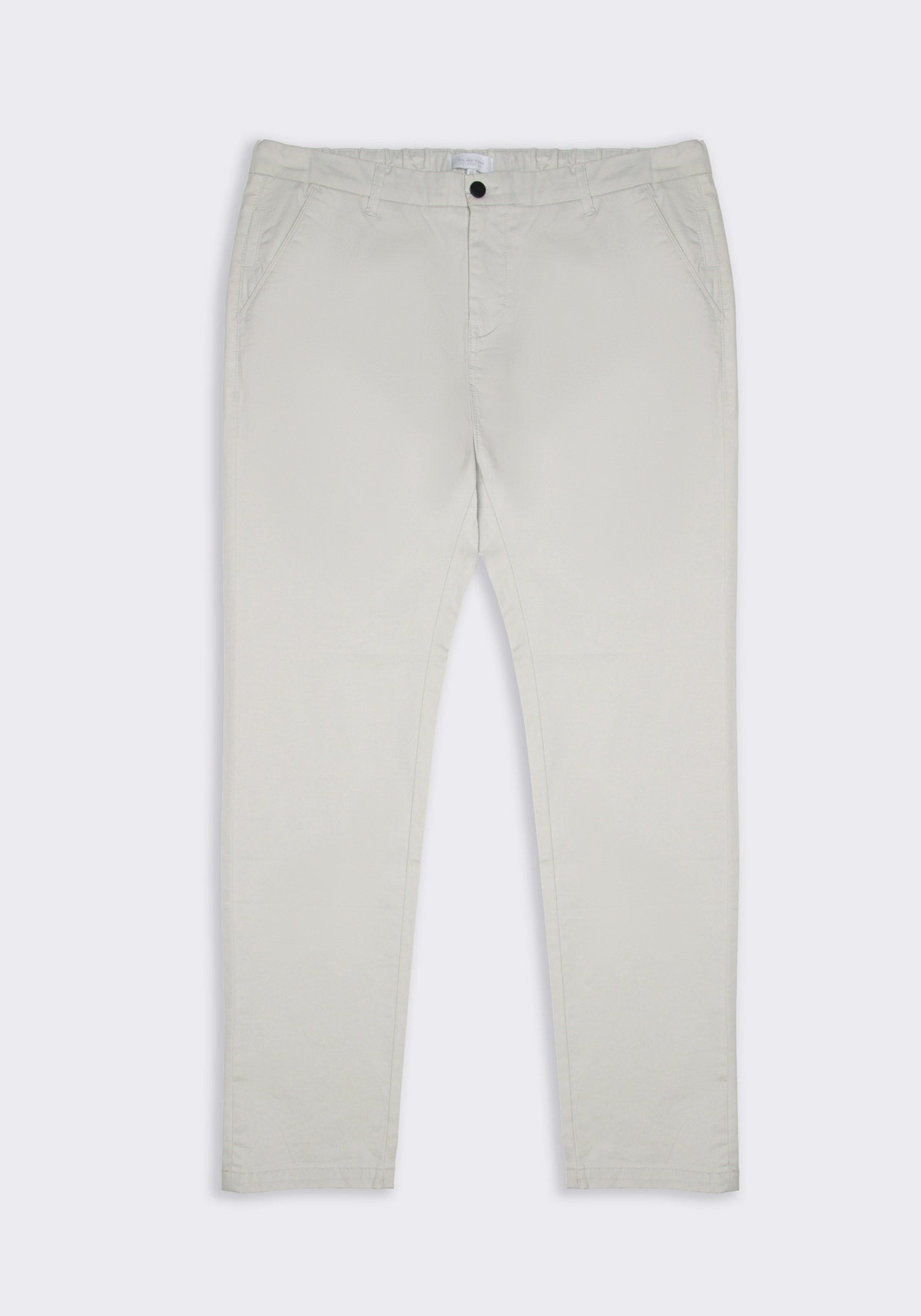 Pantaloni chino in cotone|Colore:Ghiaccio