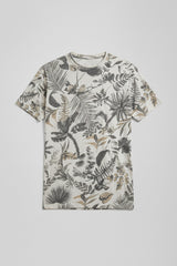 T-shirt fantasia 100% cotone|Colore:Sabbia