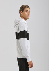 Felpa con cappuccio colorblock|Colore:Bianco tw