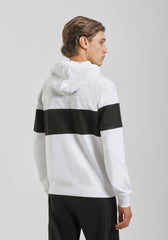 Felpa con cappuccio colorblock|Colore:Bianco tw