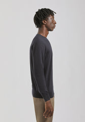 Maglia girocollo tinta unita|Colore:Blue