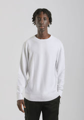 Maglia girocollo in cotone|Colore:Bianco