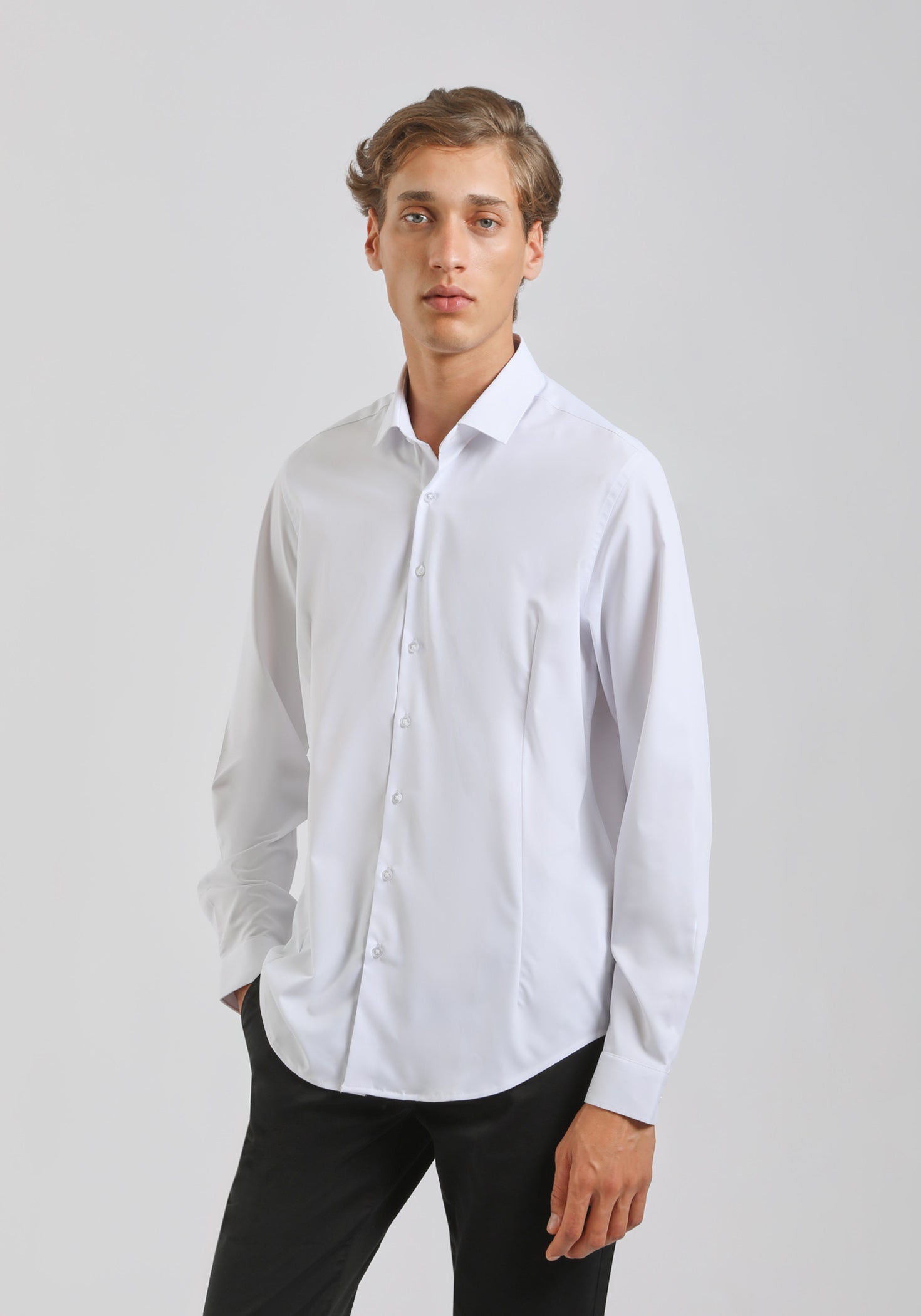Camicia easy care|Colore:Bianco