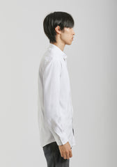 Camicia collo coreano|Colore:Bianco