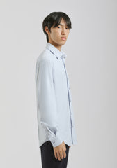 Camicia tinta unita|Colore:Cielo