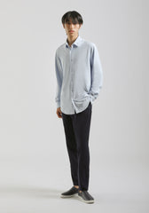 Camicia tinta unita|Colore:Cielo