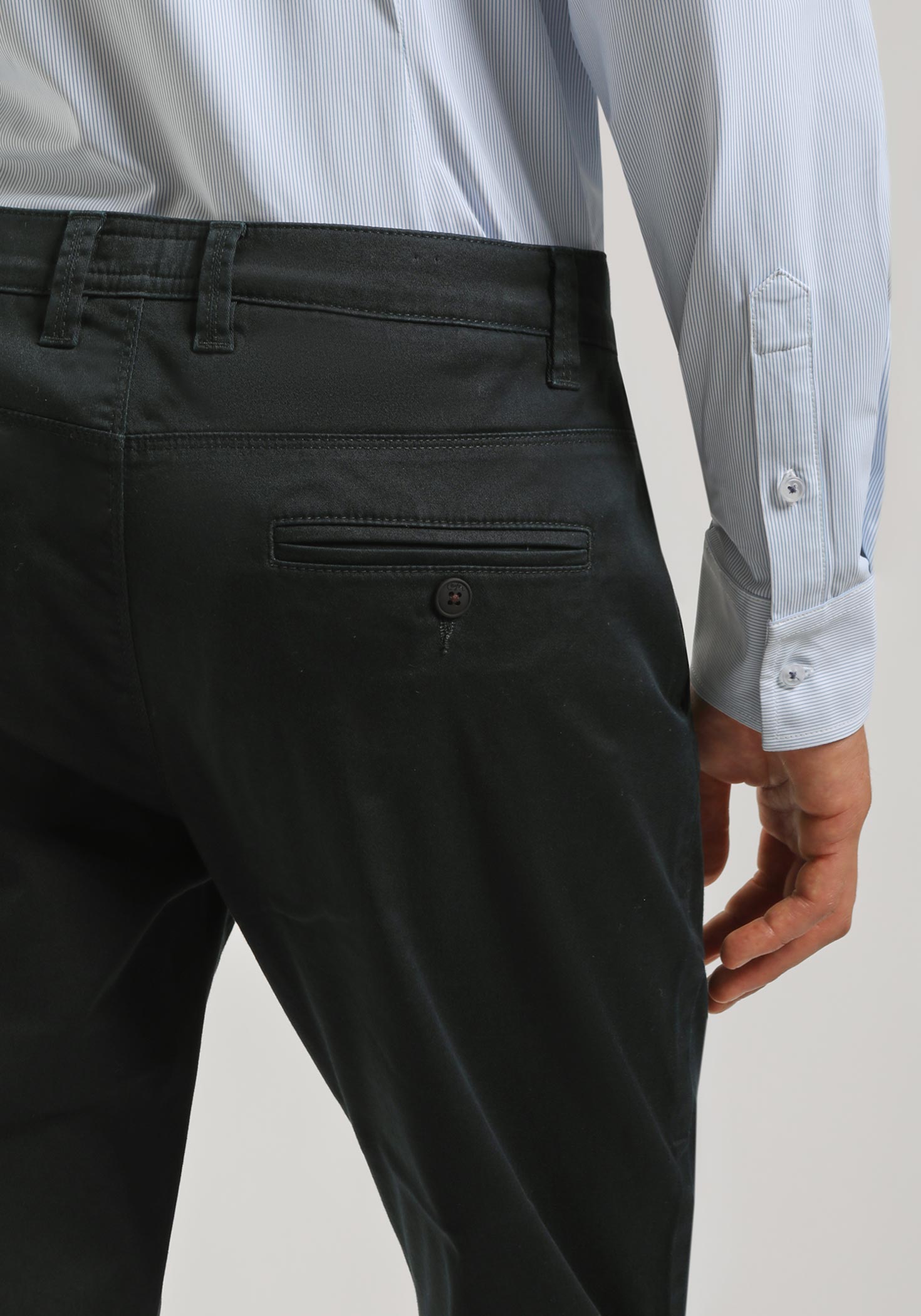 Pantaloni chino in cotone|Colore:Blue