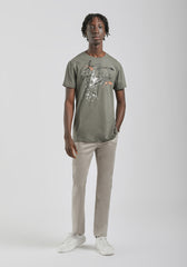 Pantaloni cinque tasche in cotone|Colore:Beige