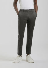 Pantaloni di cotone fantasia|Colore:Grigio scuro