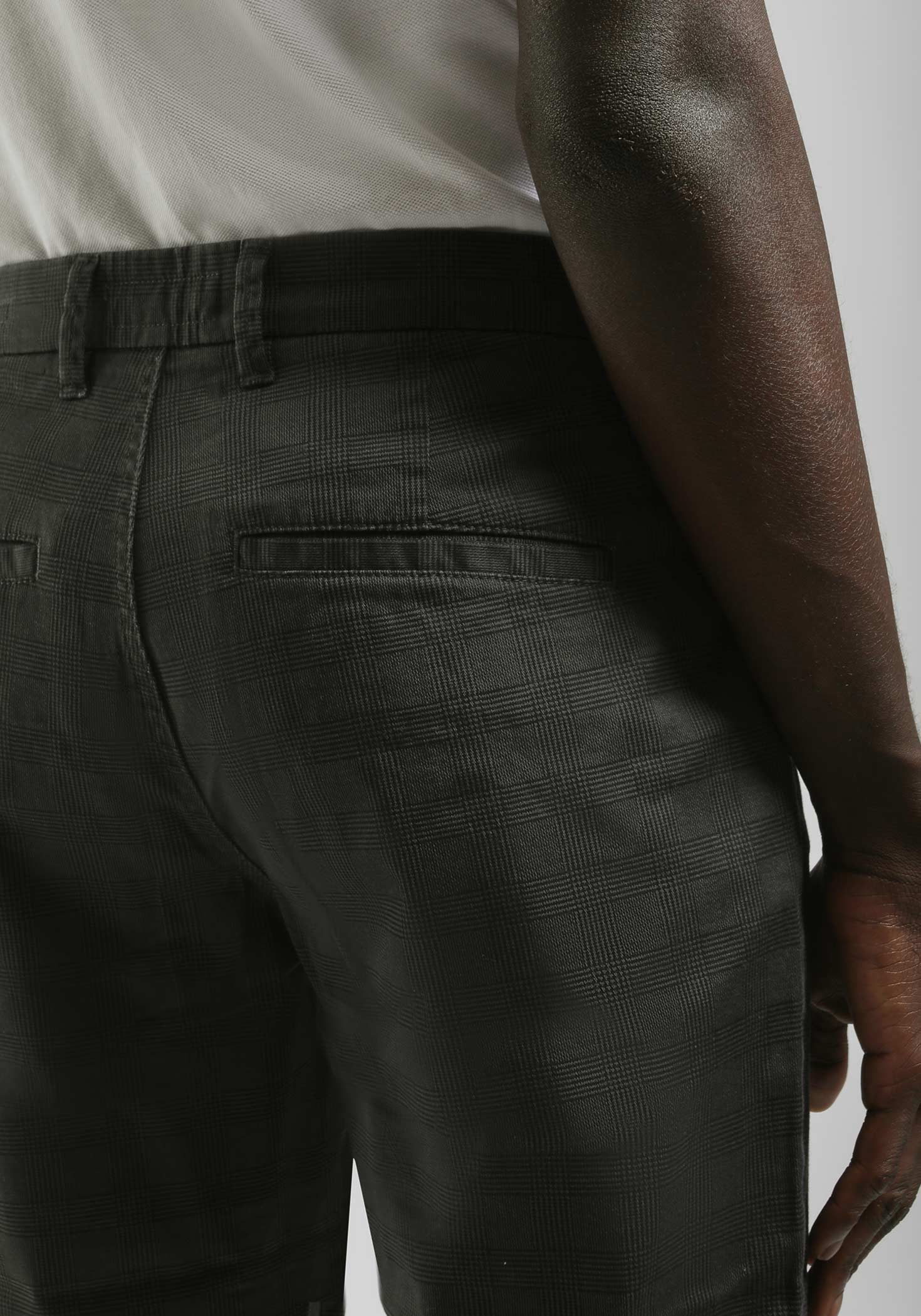 Pantaloni di cotone fantasia|Colore:Grigio scuro