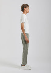 Pantaloni cargo in cotone|Colore:Salvia