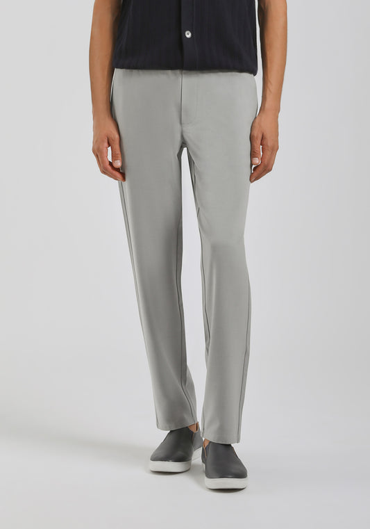 Jogger con laccetto|Colore:Grigio perla