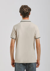 Polo 100% cotone|Colore:Beige chiaro