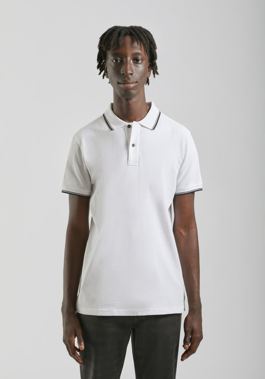 Polo 100% cotone|Colore:Bianco
