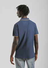 Polo 100% cotone|Colore:Jeans