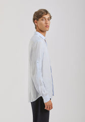Camicia 100% lino|Colore:Cielo