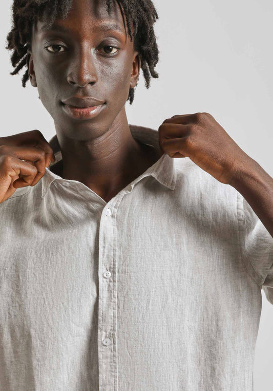 Camicia 100% lino|Colore:Sabbia