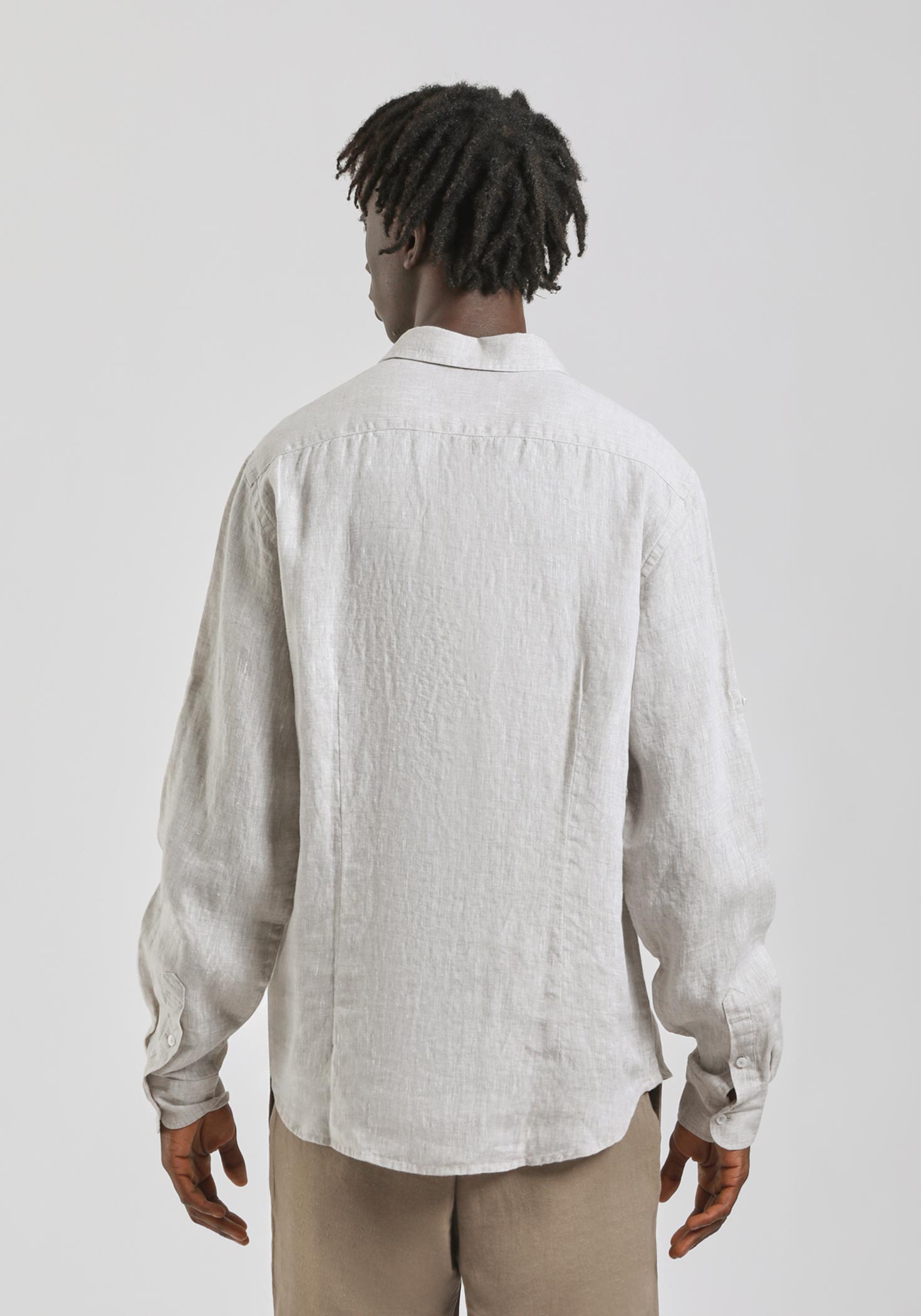Camicia 100% lino|Colore:Sabbia