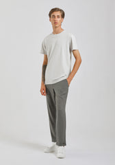 Pantaloni misto lino|Colore:Grigio