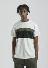 T-shirt colorblock|Colore:Off white