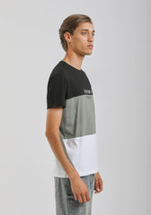 T-shirt colorblock|Colore:Verde
