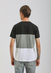 T-shirt colorblock|Colore:Verde