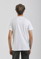 T-shirt 100% cotone con stampa|Colore:Bianco