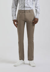 Pantaloni cinque tasche in cotone|Colore:Fango