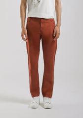 Pantaloni cinque tasche in cotone|Colore:Rame