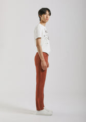 Pantaloni cinque tasche in cotone|Colore:Rame