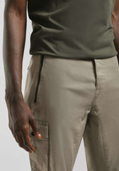 Pantalone cargo in cotone|Colore:Beige