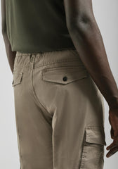 Pantalone cargo in cotone|Colore:Beige