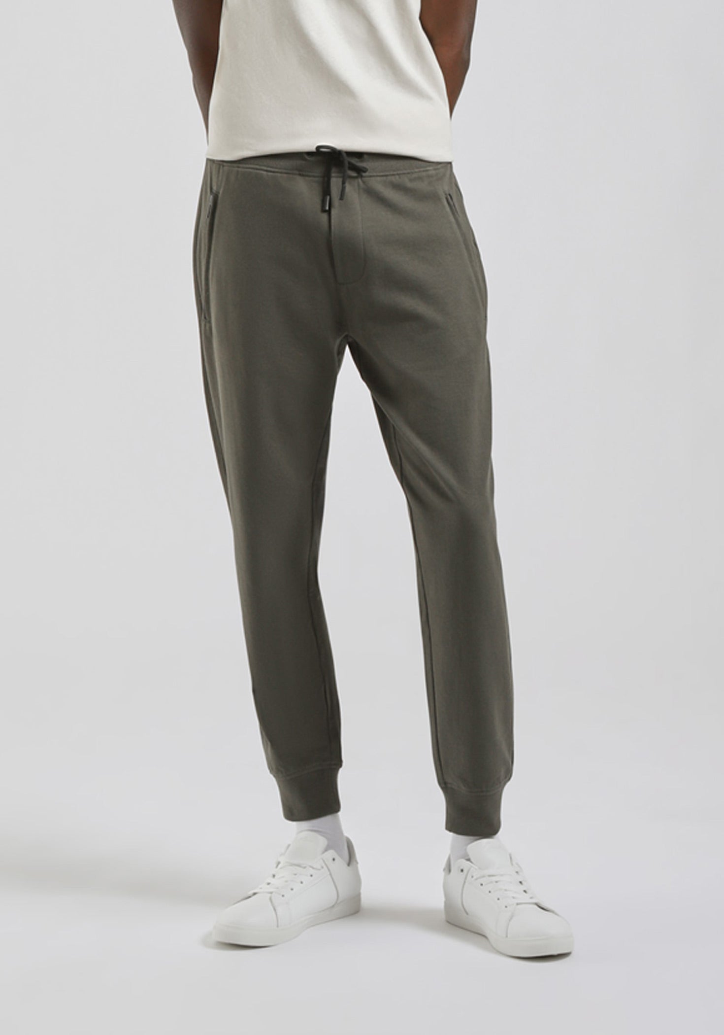 Jogger in felpa|Colore:Verde