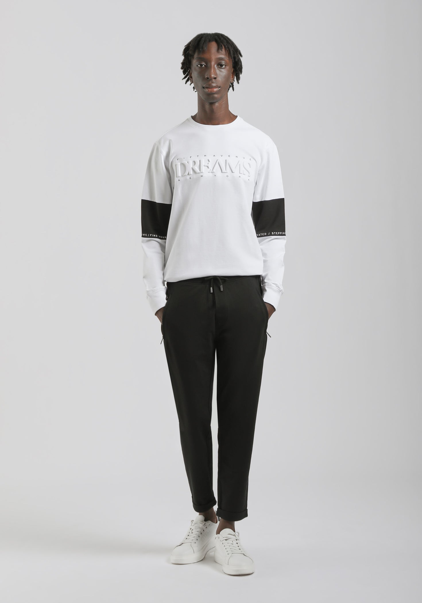 Jogger in felpa|Colore:Nero