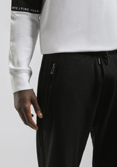 Jogger in felpa|Colore:Nero