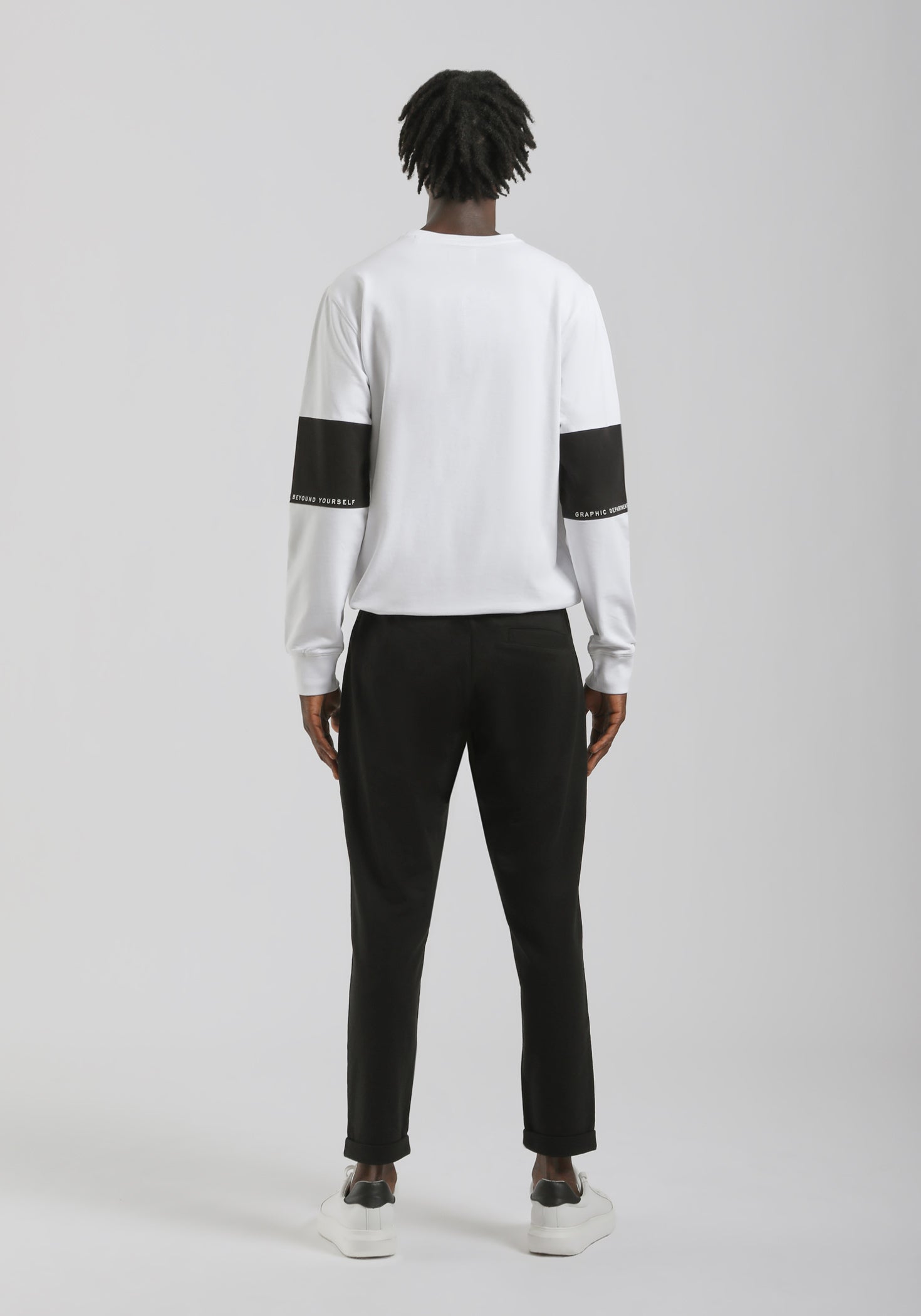 Jogger in felpa|Colore:Nero