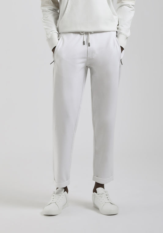 Jogger in felpa|Colore:Off white