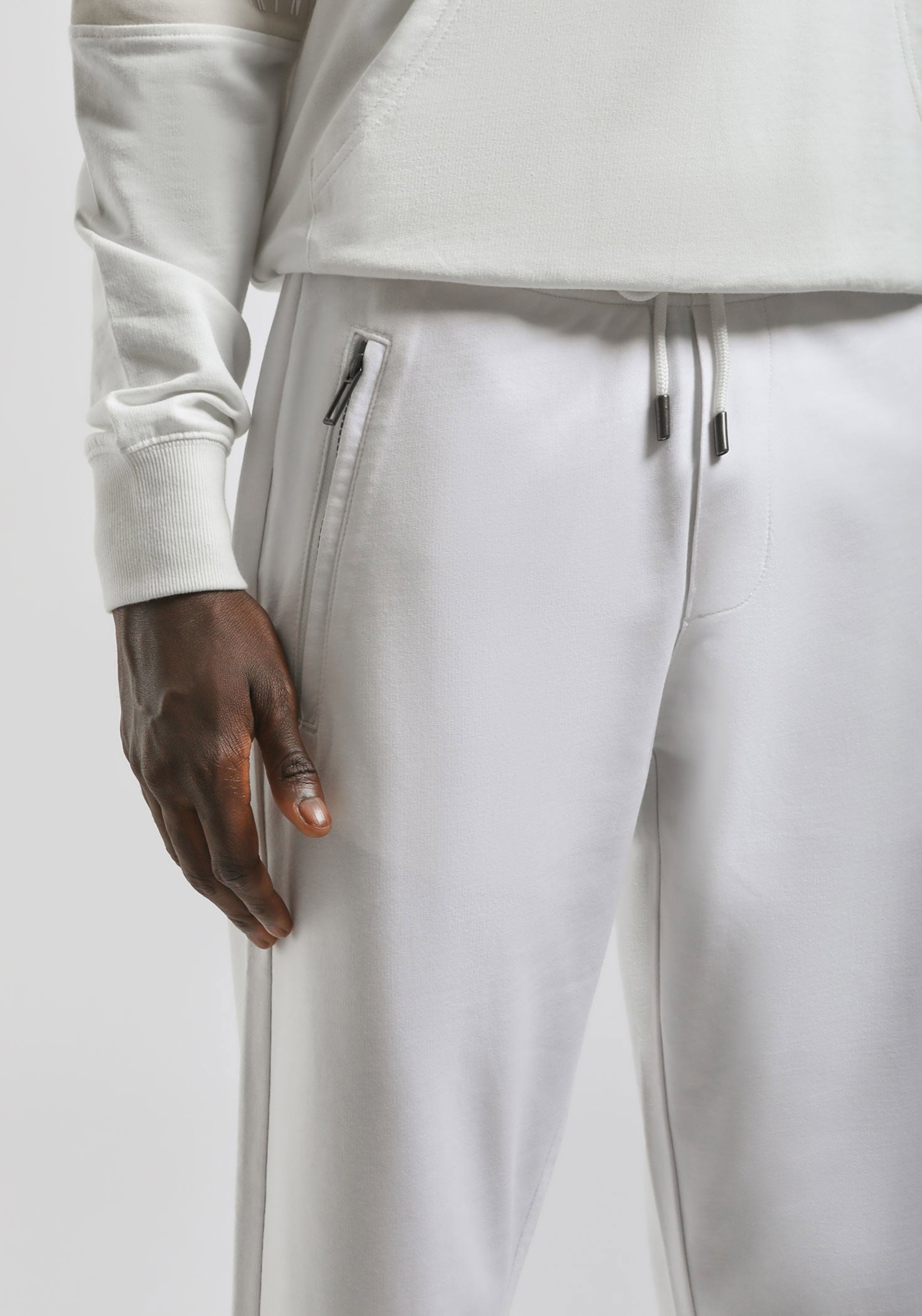 Jogger in felpa|Colore:Off white